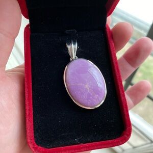 .925 Lavender Quartz pendant